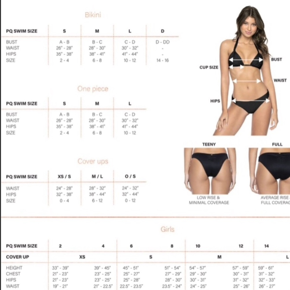 New PilyQ Smocked Full Fit Bikini Bottoms - Picture 6 of 6
